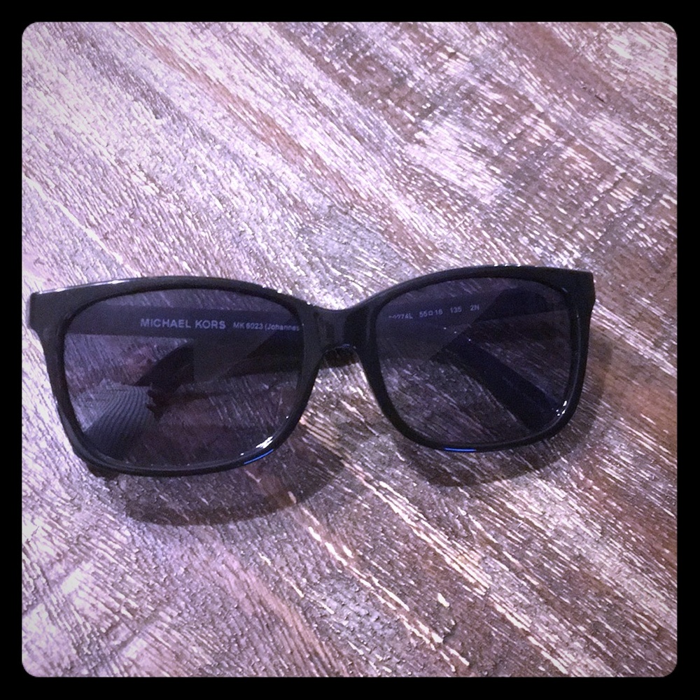 Michael Kors black and navy sunglasses